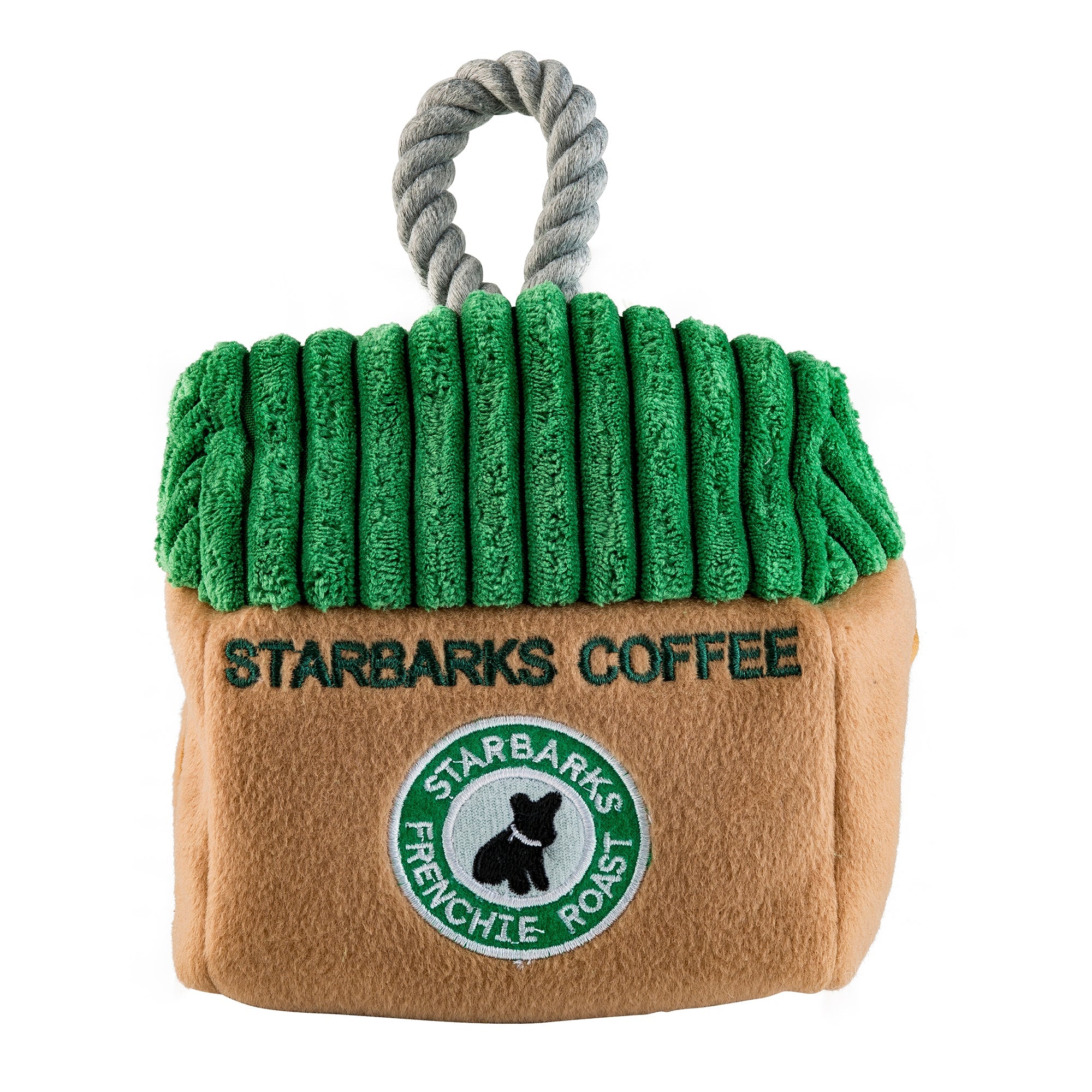 Haute Diggity Dog Starbarks Coffee House Interactive Plush Dog Toy