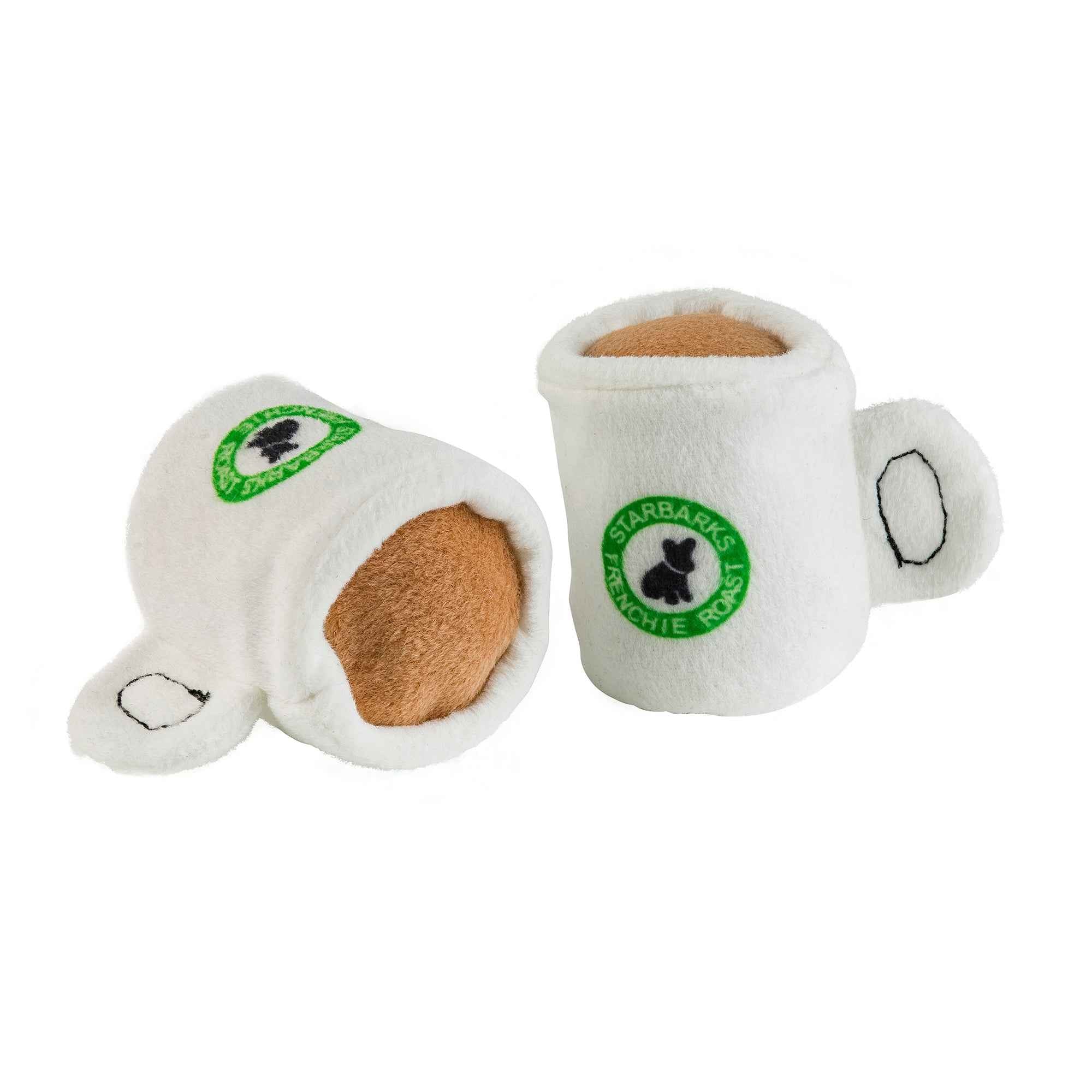 Haute Diggity Dog Starbarks Coffee House Interactive Plush Dog Toy