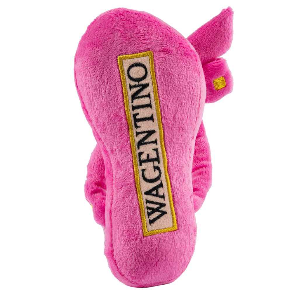 Haute Diggity Dog Wagentino Sandal Plush Dog Toy