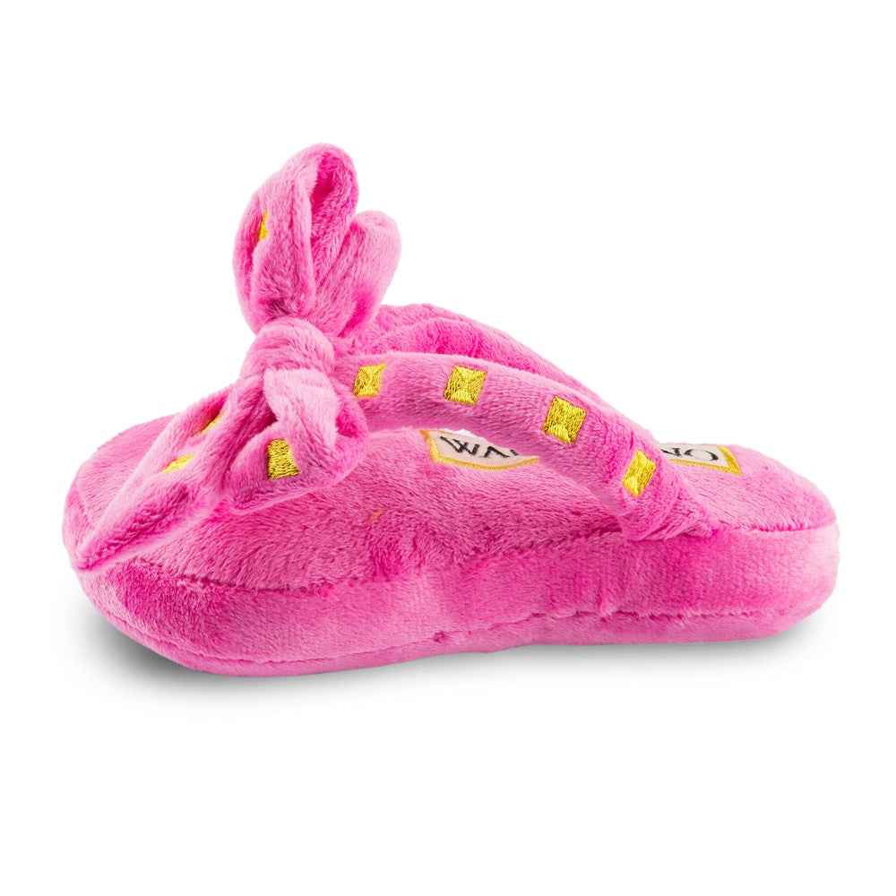 Haute Diggity Dog Wagentino Sandal Plush Dog Toy