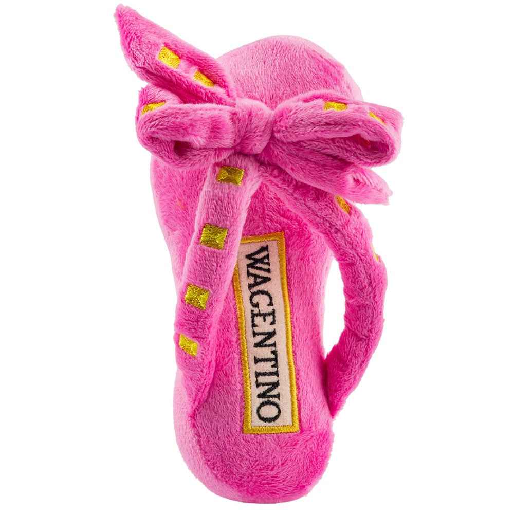Haute Diggity Dog Wagentino Sandal Plush Dog Toy