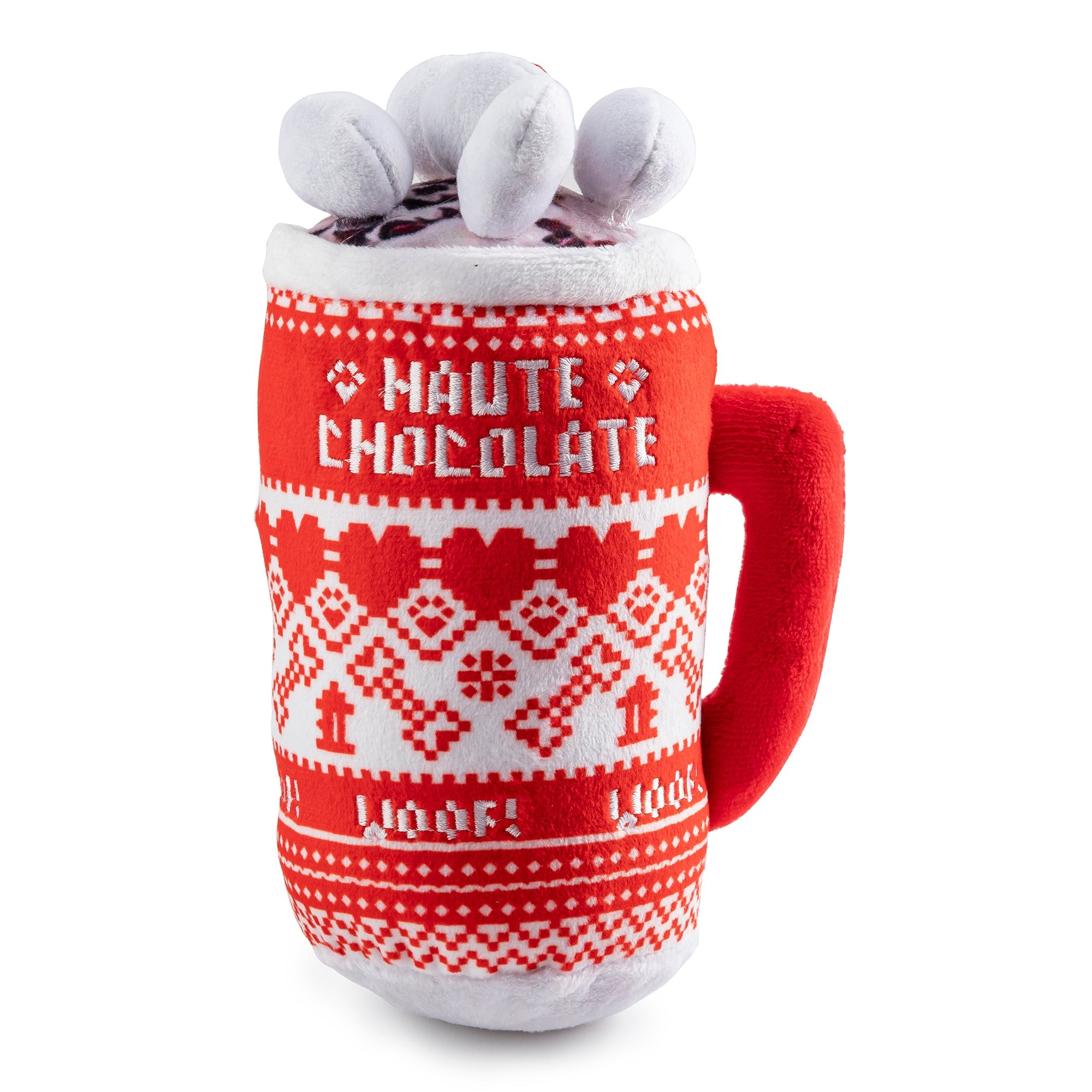 Haute Diggity Dog Haute Chocolate Holiday Christmas Plush Dog Toy