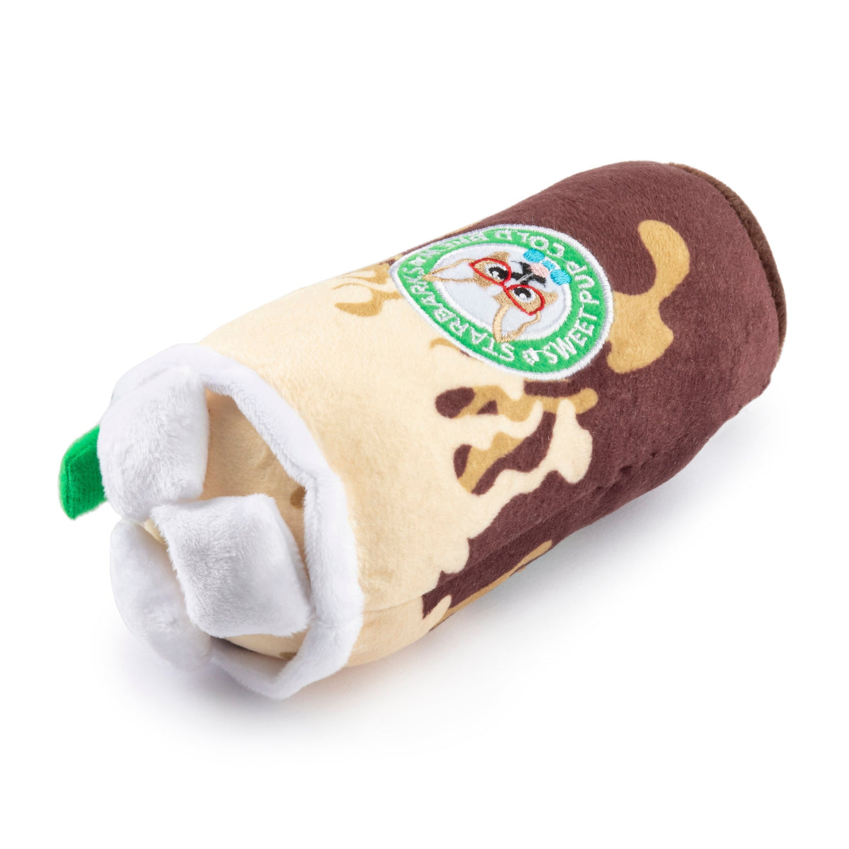 Haute Diggity Dog Starbarks Sweet Pup Cold Brew Plush Dog Toy