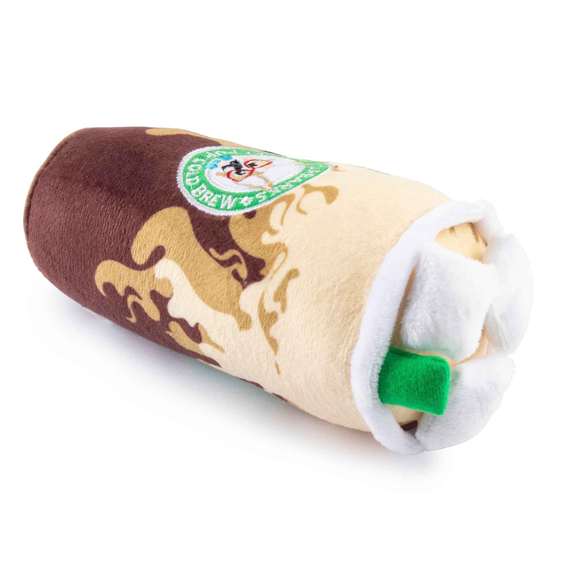 Haute Diggity Dog Starbarks Sweet Pup Cold Brew Plush Dog Toy