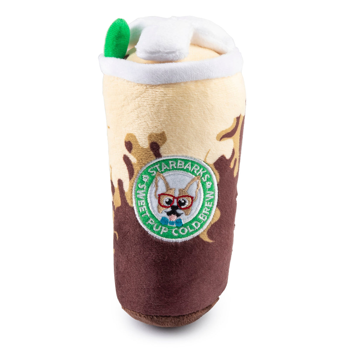Haute Diggity Dog Starbarks Sweet Pup Cold Brew Plush Dog Toy