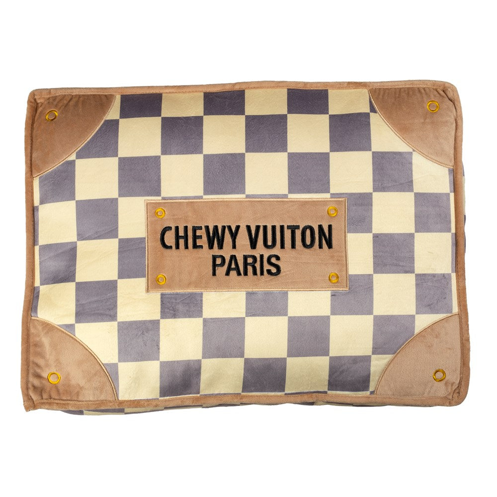 Haute Diggity Dog Checker Chewy Vuiton Bed Dog Bed