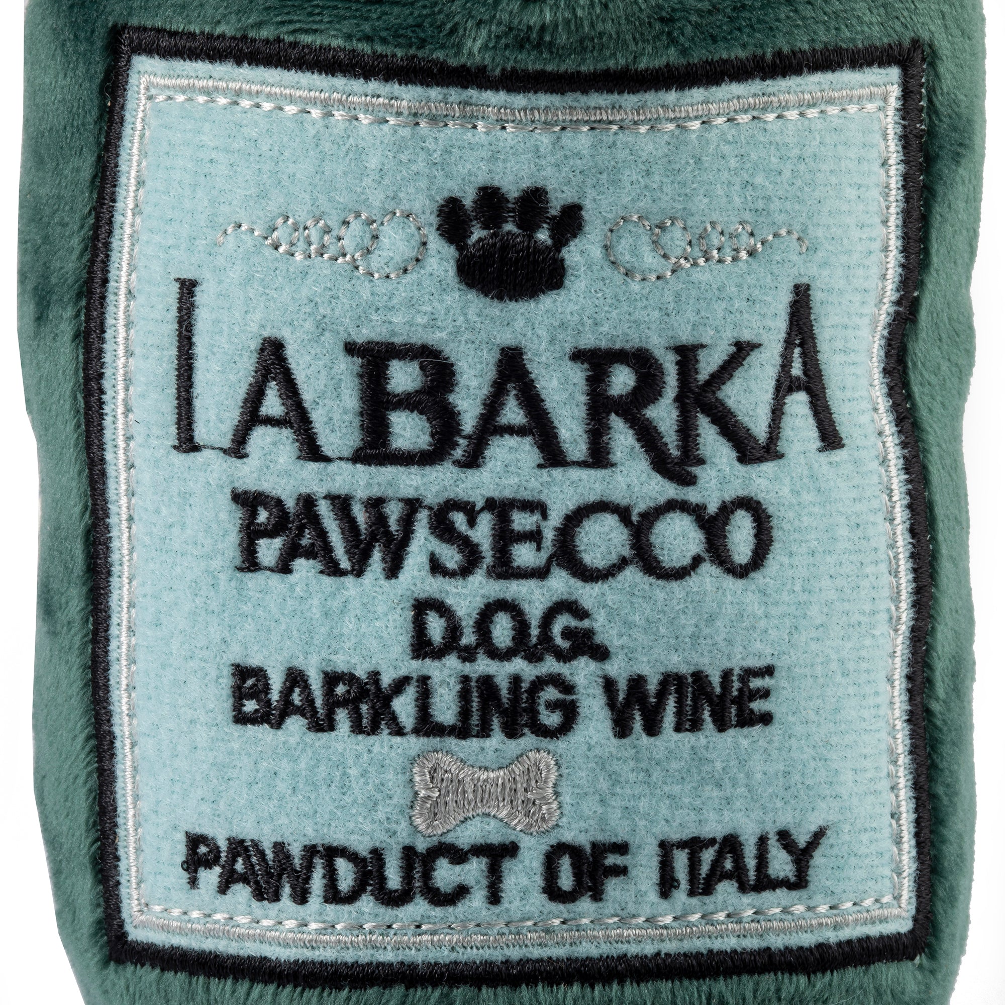 Haute Diggity Dog LaBarka Pawsecco Plush Dog Toy