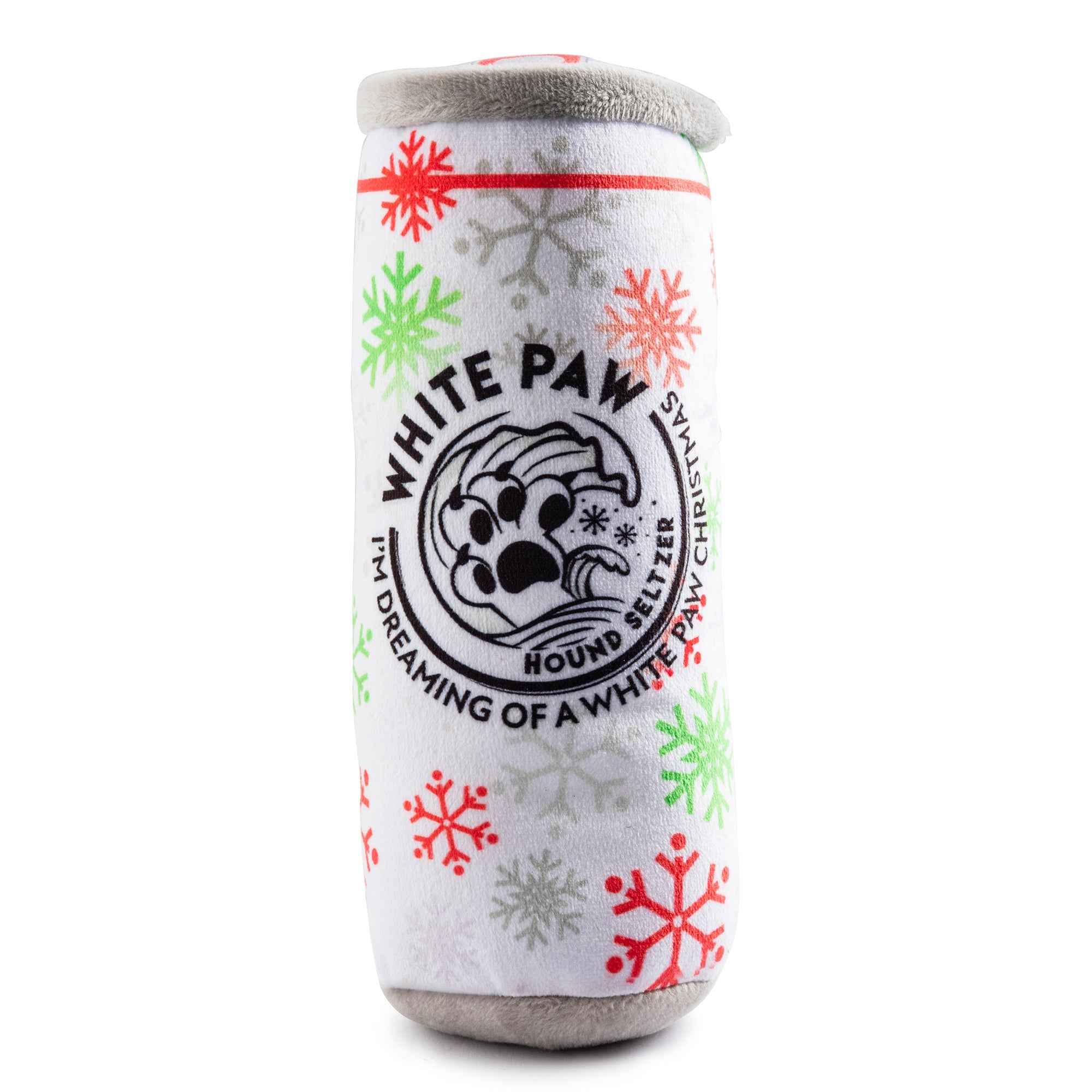Haute Diggity Dog White Paw Howliday Plush Dog Toy