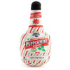 Haute Diggity Dog Puppermint Schnapps Bottle Holiday Christmas Plush Dog Toy