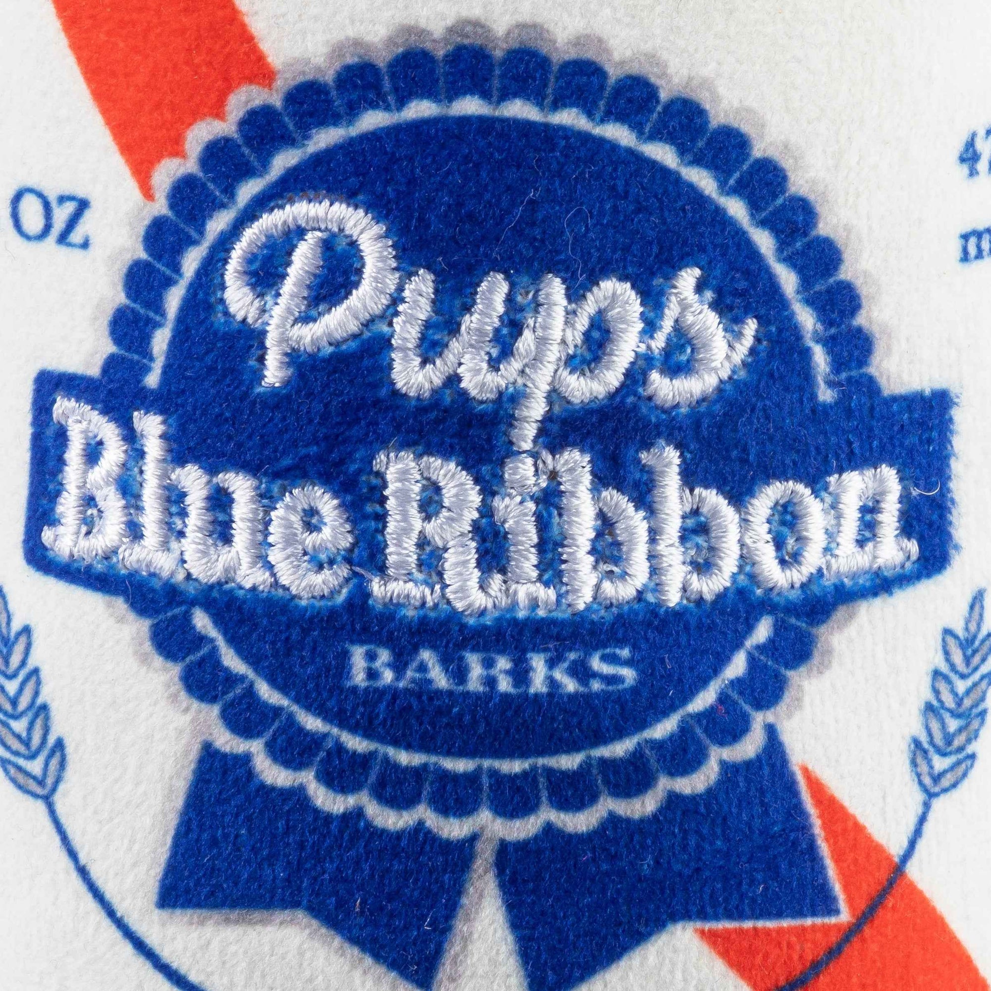 Haute Diggity Dog Pups Blue Ribbon Plush Dog Toy