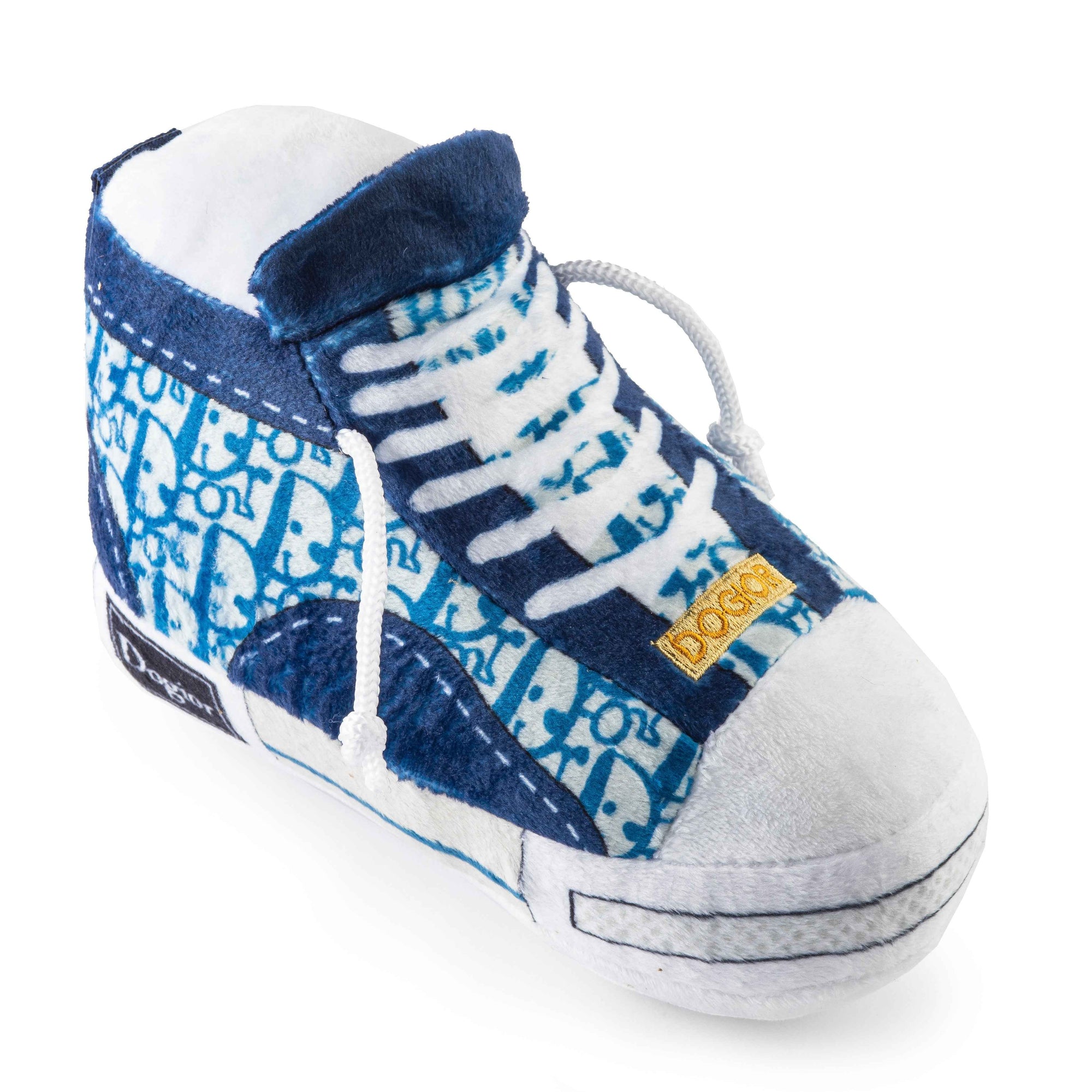 Haute Diggity Dog Dogior High-Top Tennis Shoe Plush Dog Toy