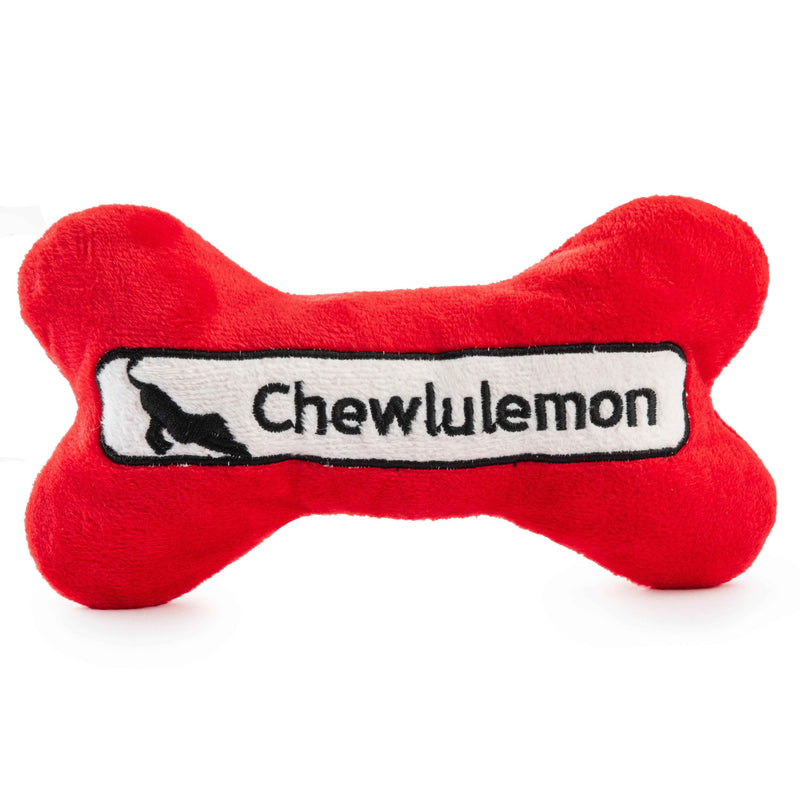 Haute Diggity Dog Chewlulemon Bone Plush Dog Toy