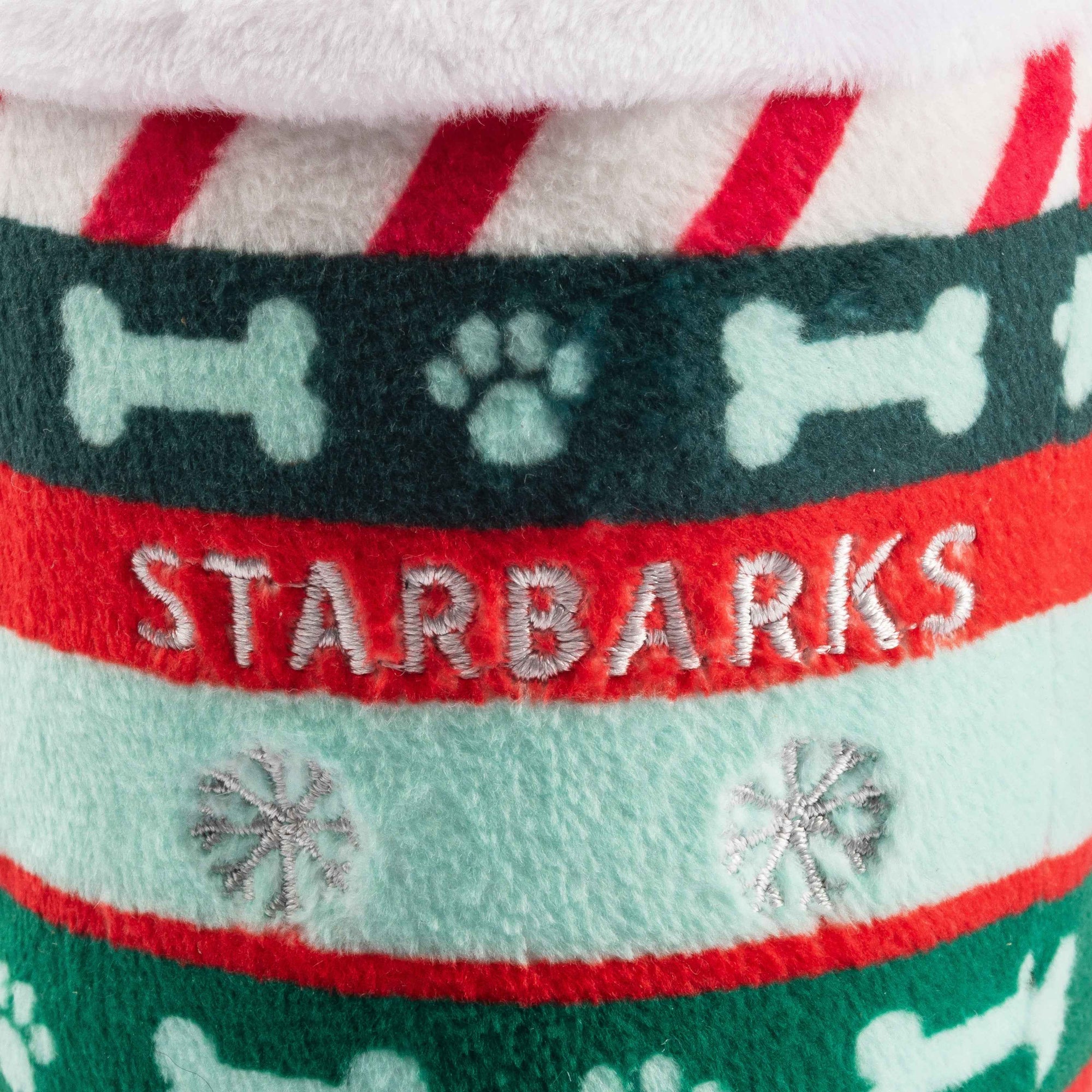 Haute Diggity Dog Starbarks Ginger Bark Latte Holiday Christmas Plush Dog Toy