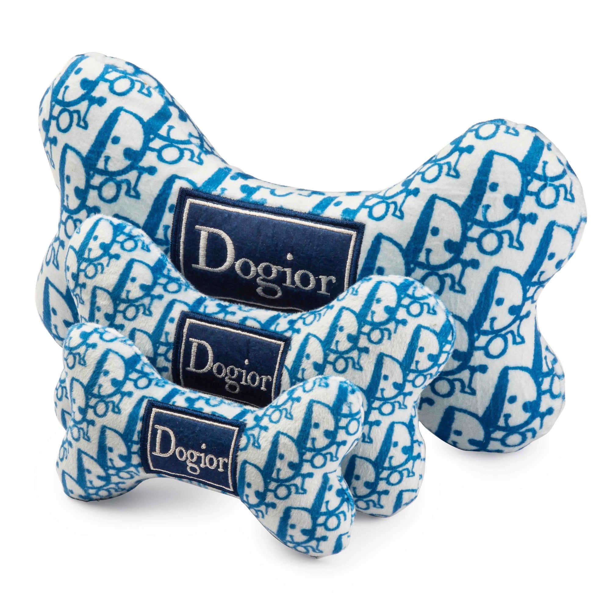 Haute Diggity Dog Dogior Bone Plush Dog Toy