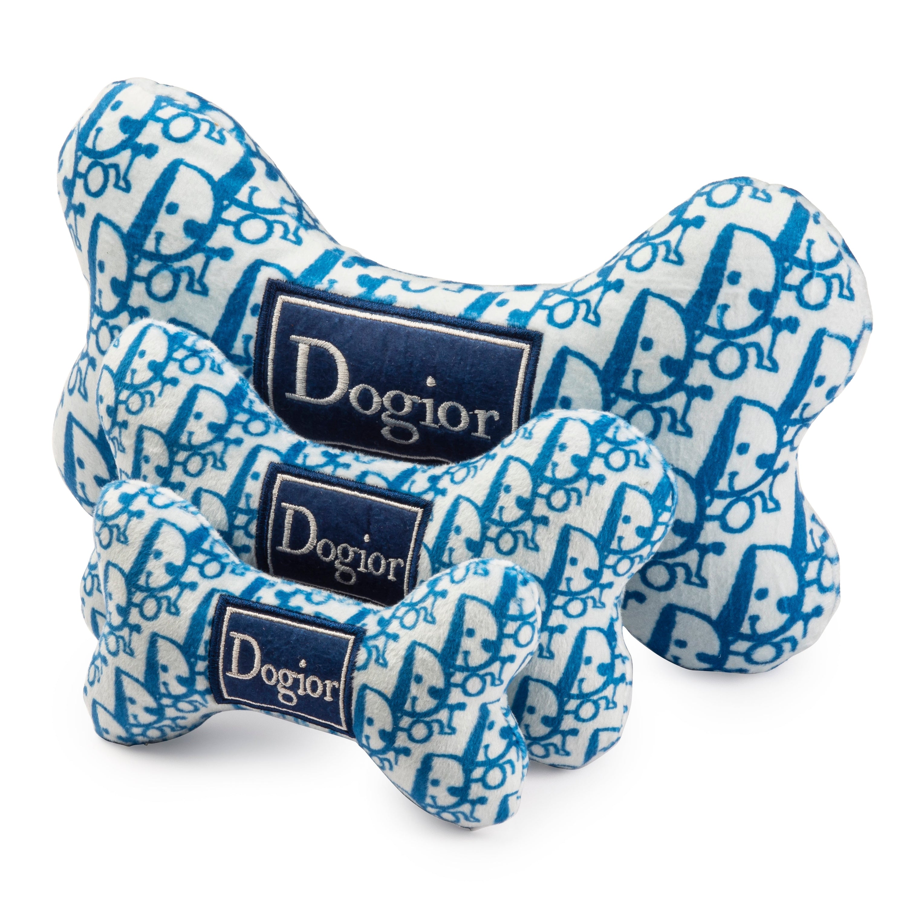 Haute Diggity Dog Dogior Bone Plush Dog Toy