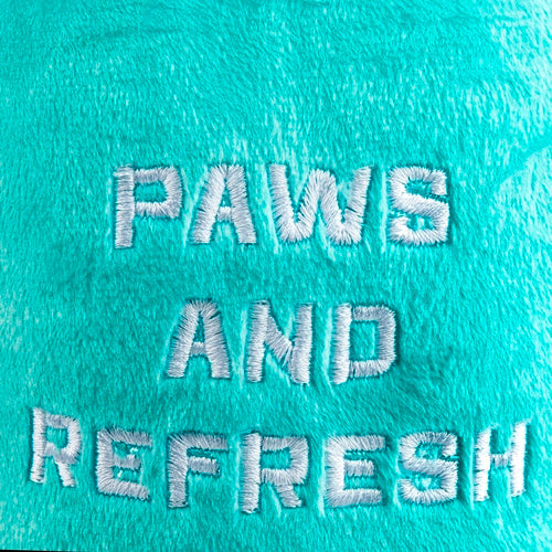 Haute Diggity Dog Snuggly Cup - Teal Plush Dog Toy
