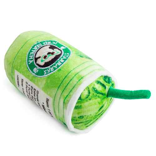 Haute Diggity Dog Starbarks Iced Matcha Plush Dog Toy