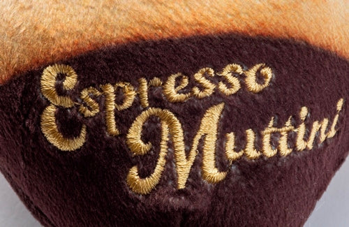 Haute Diggity Dog Espresso Muttini Plush Dog Toy