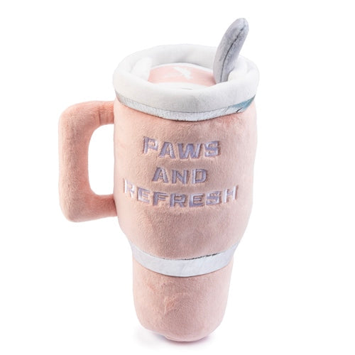 Haute Diggity Dog Snuggly Cup - Blush Plush Dog Toy