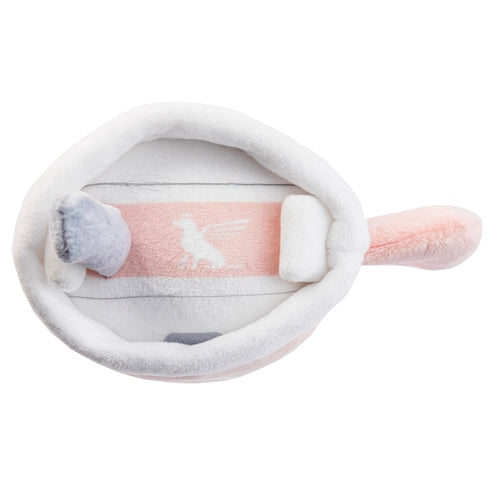 Haute Diggity Dog Snuggly Cup - Blush Plush Dog Toy