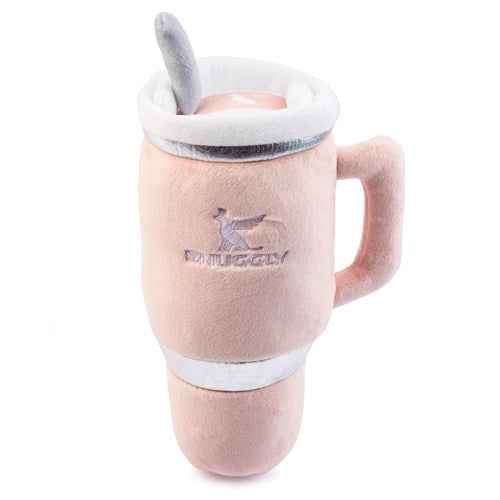 Haute Diggity Dog Snuggly Cup - Blush Plush Dog Toy