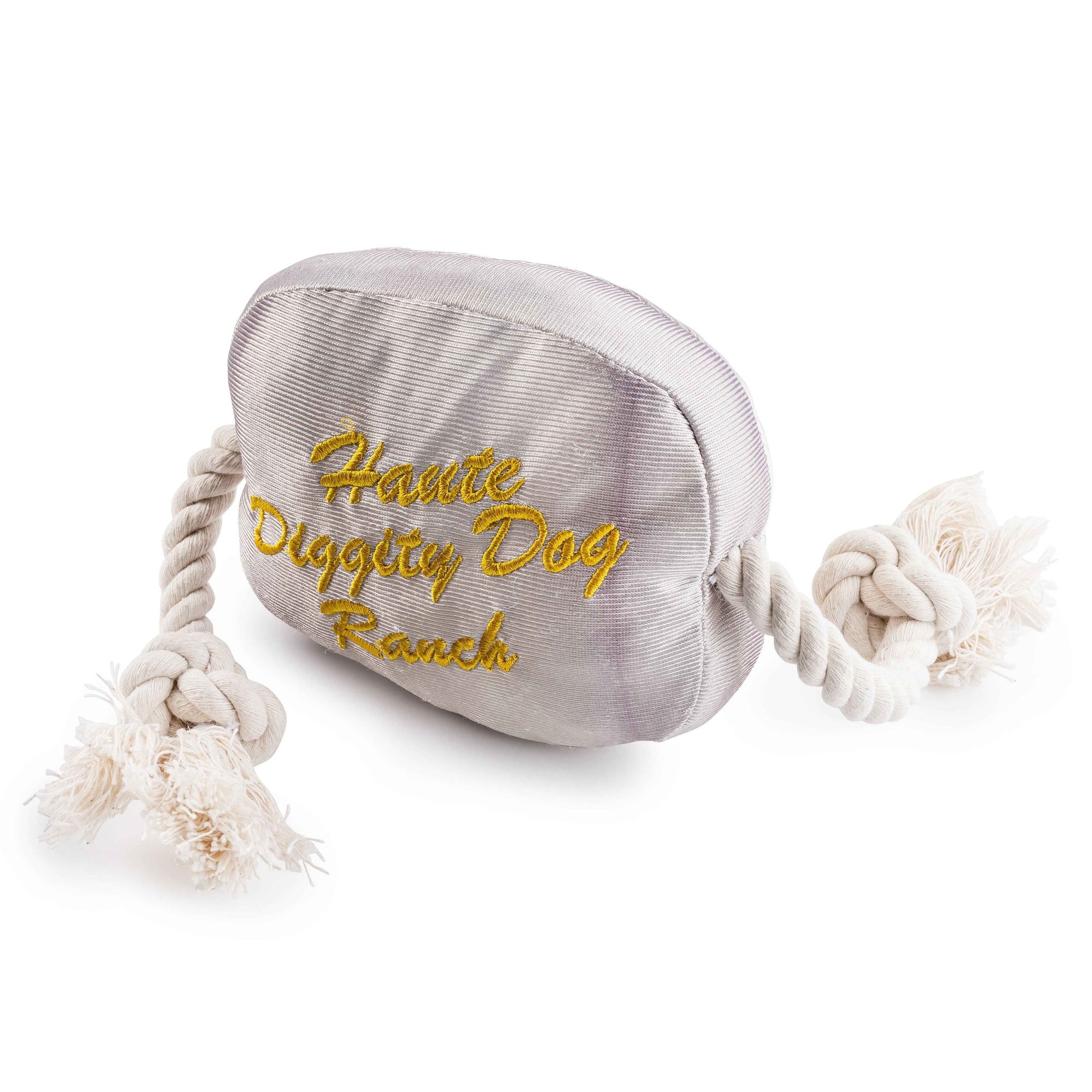 Haute Diggity Dog Western Belt Buckle Plush Dog Toy