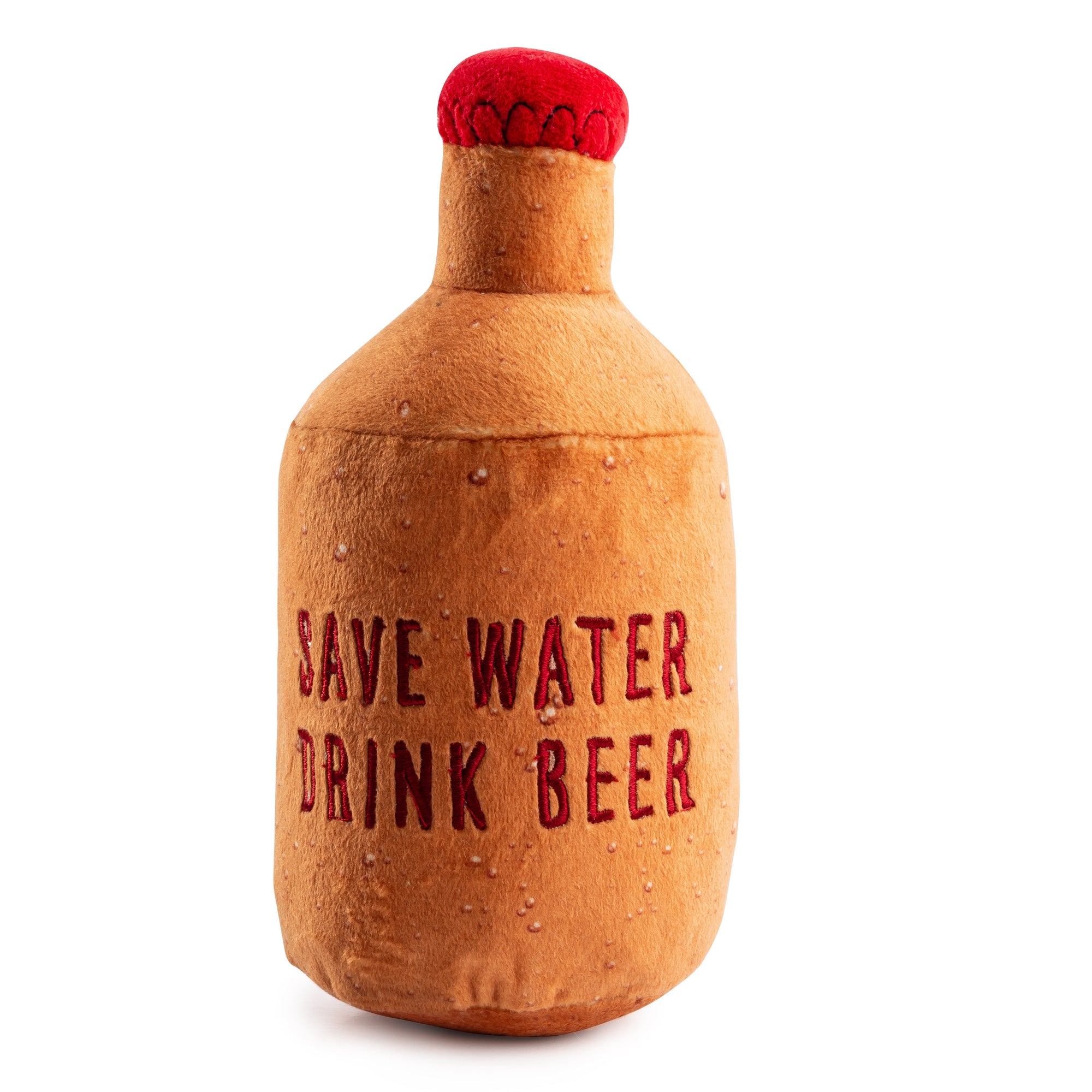 Haute Diggity Dog Woofs Beer Bottle Plush Dog Toy