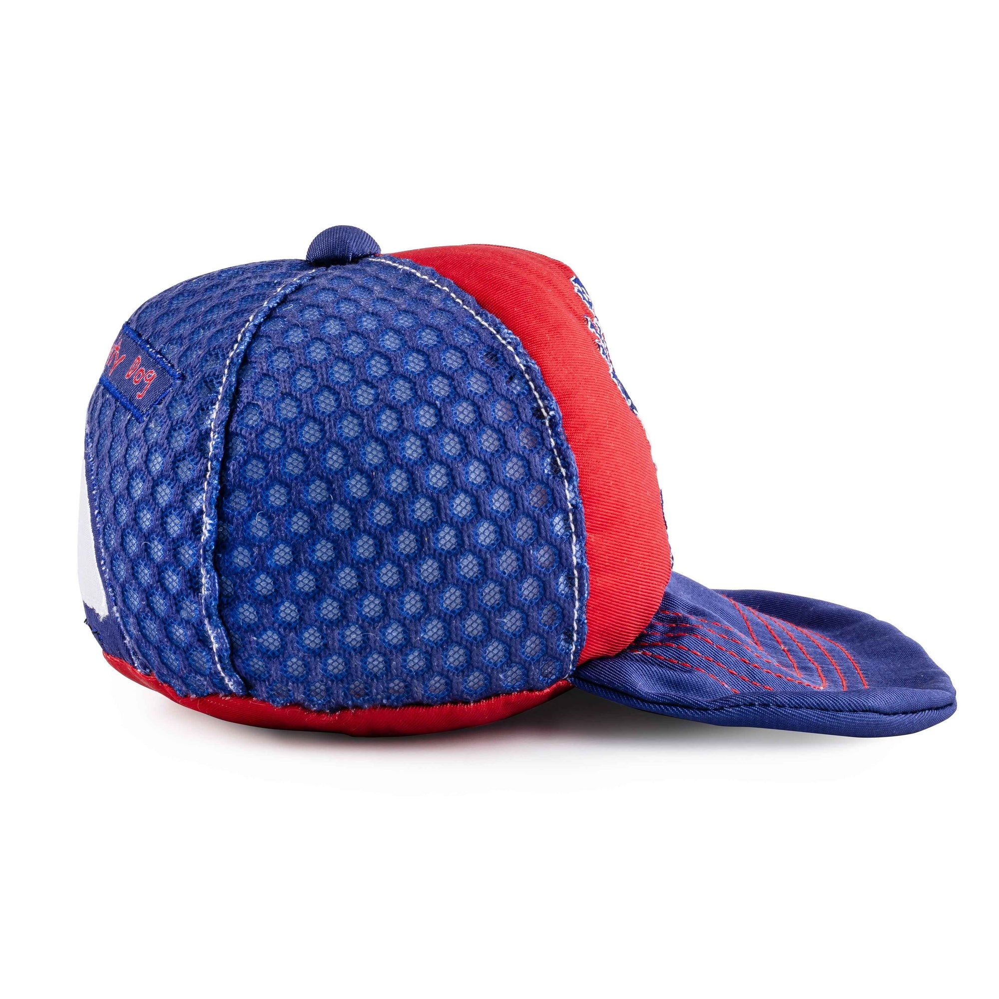 Haute Diggity Dog All American Dog Club Trucker Hat Plush Dog Toy