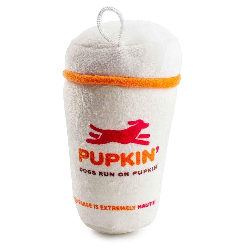 Haute Diggity Dog Pupkin Donuts Hot Coffee Plush Dog Toy