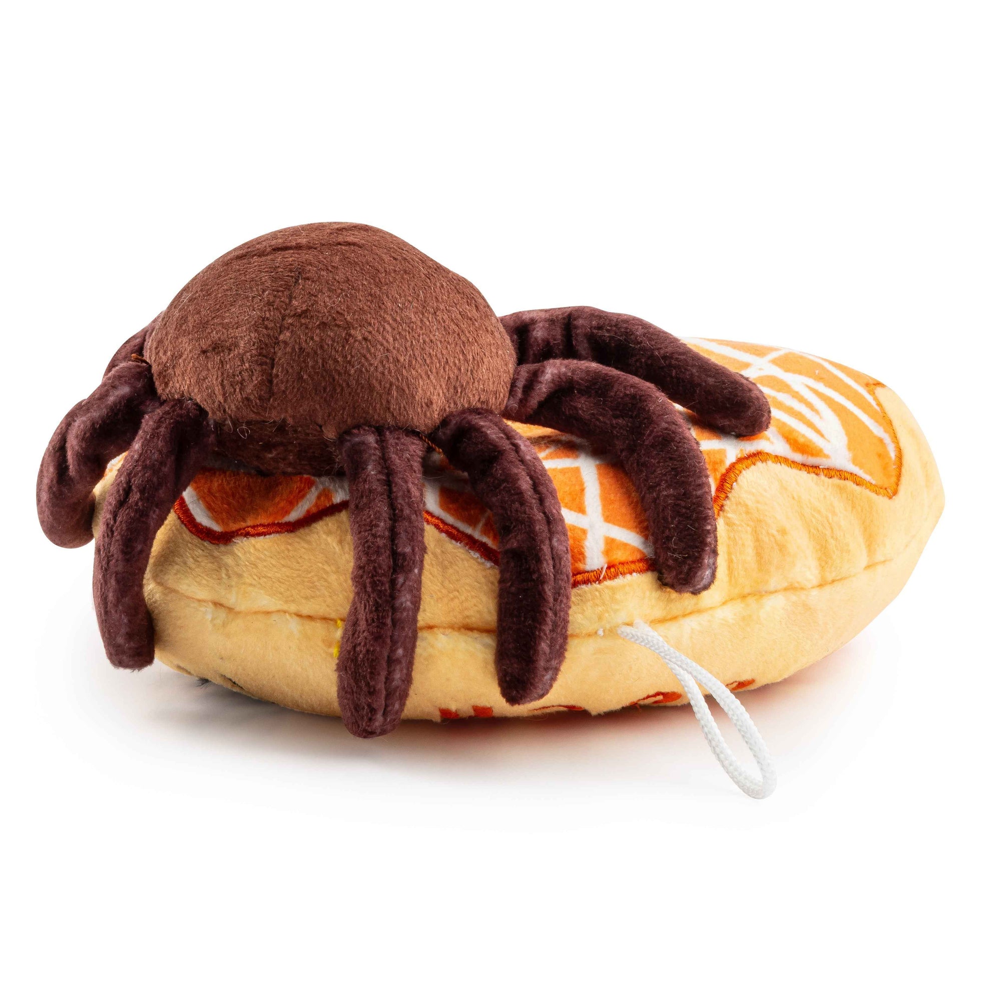 Haute Diggity Dog Spider Donut Plush Dog Toy