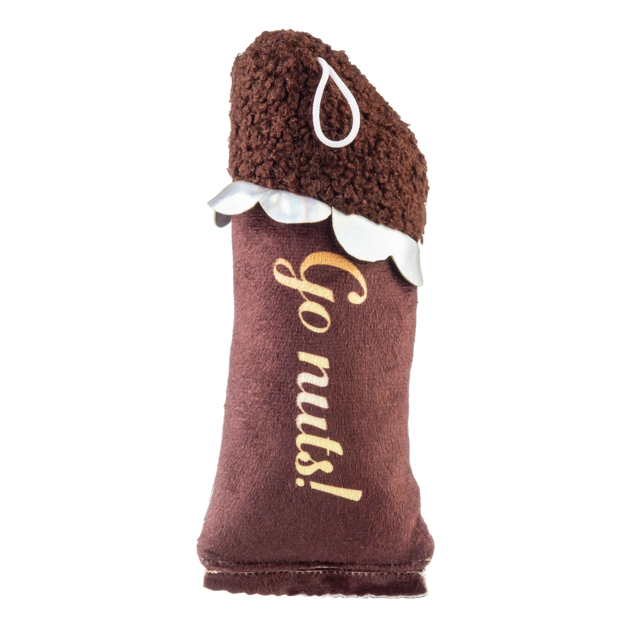 Haute Diggity Dog Barkbells Pawtein Bar Plush Dog Toy