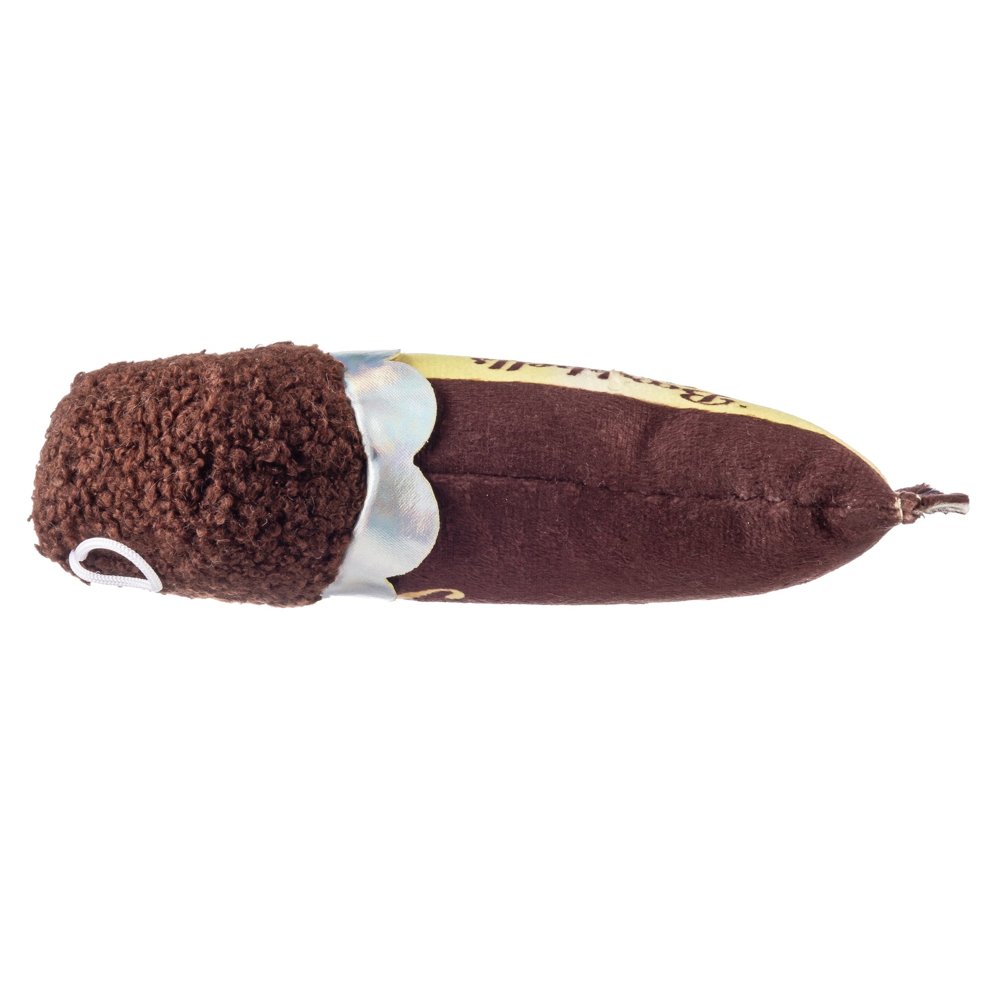 Haute Diggity Dog Barkbells Pawtein Bar Plush Dog Toy