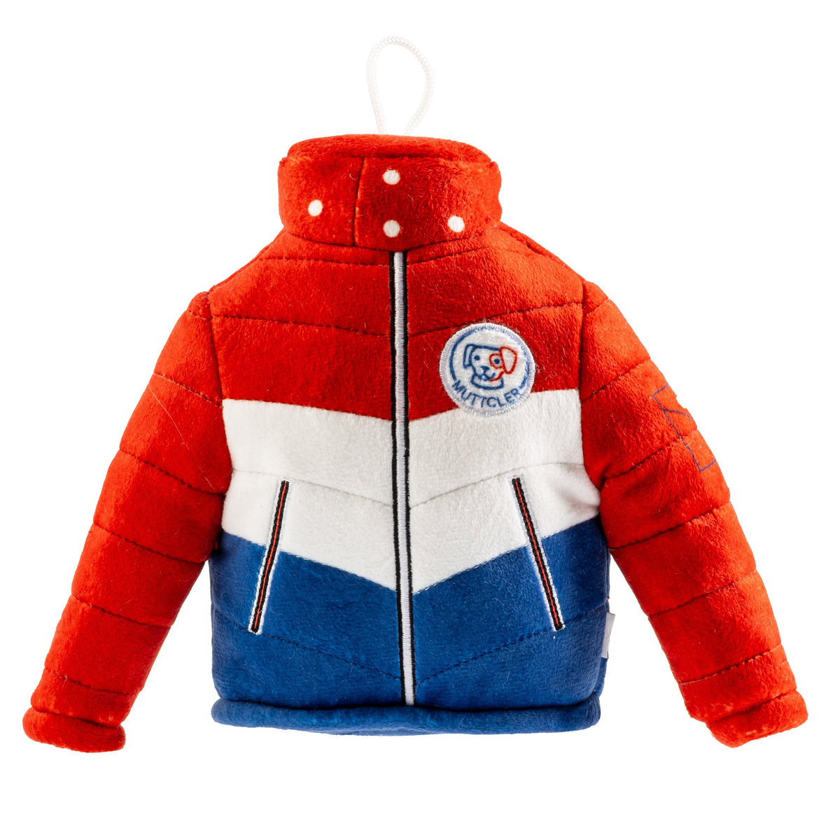 Haute Diggity Dog Muttcler Puffer Jacket Dog Toy