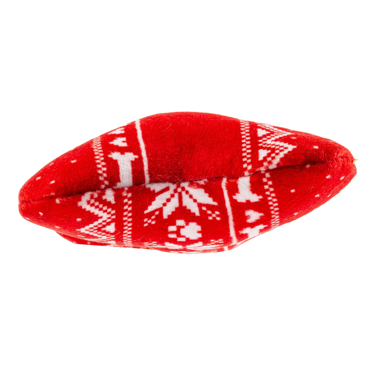 Haute Diggity Dog Apres Ski Fairisle Bone Dog Toy
