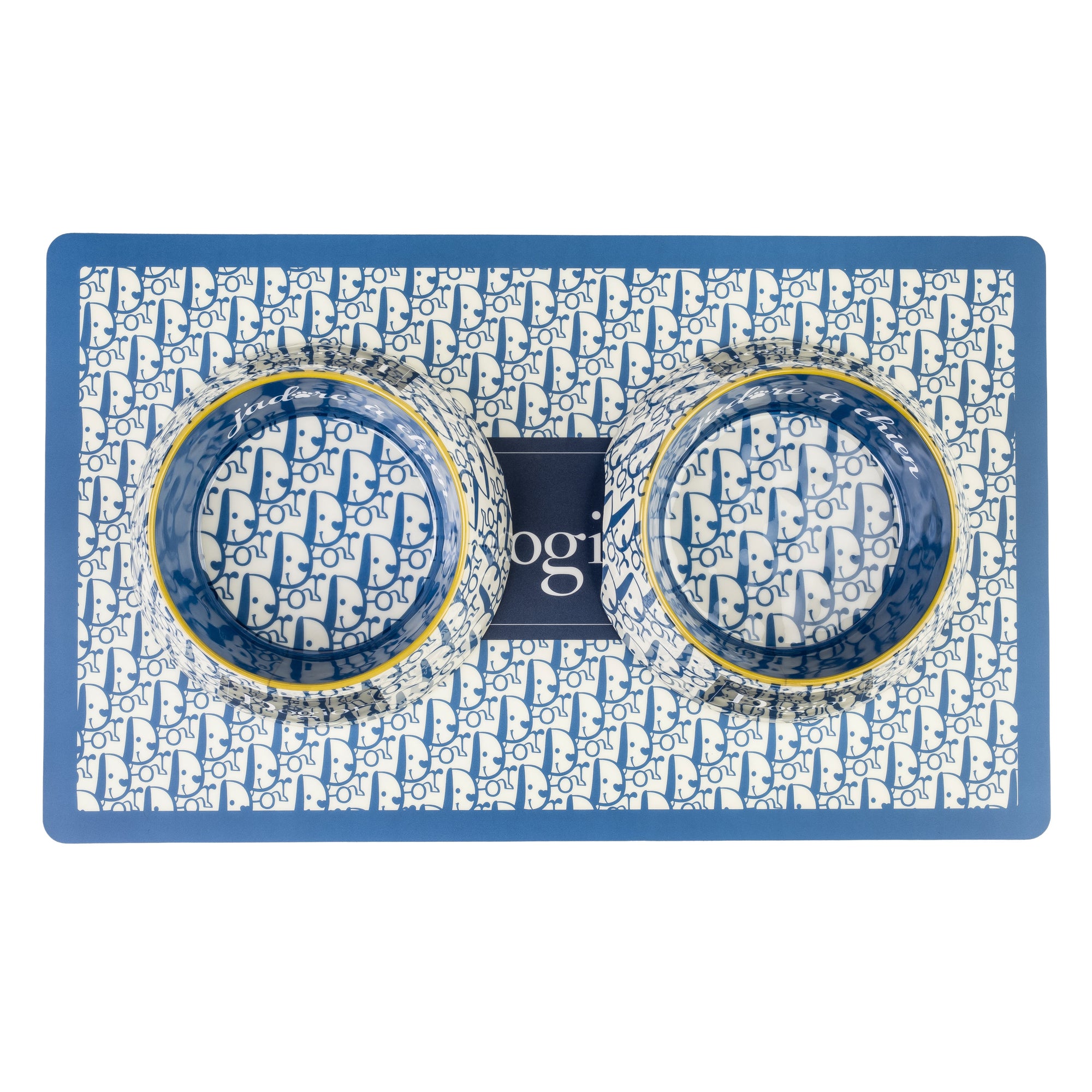 Haute Diggity Dog Dogior Bowl & Placemat Bundle