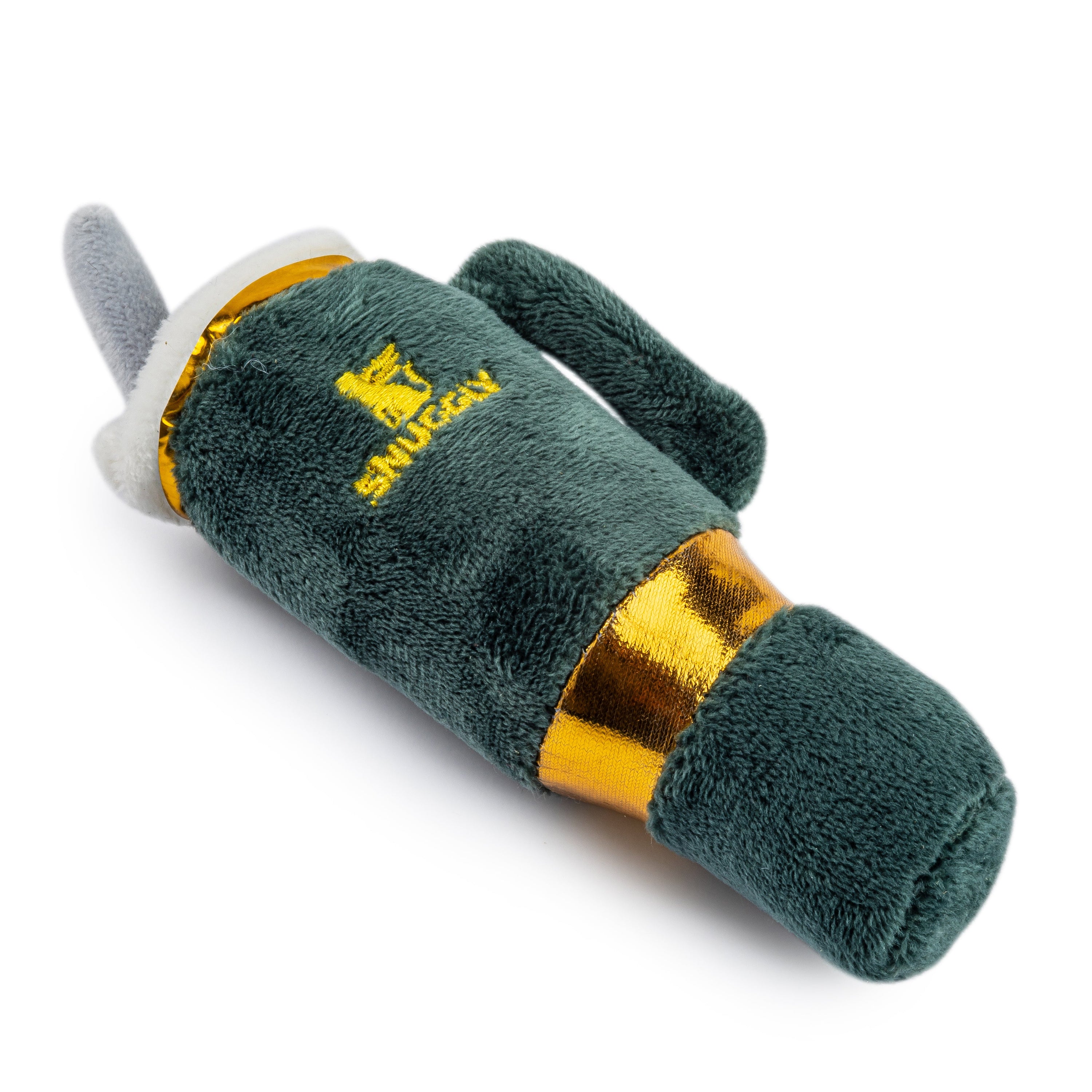 Haute Diggity Dog Holiday Snuggly Cup 3-Pack (Red, Ivory, & Green) Organic Catnip Toy