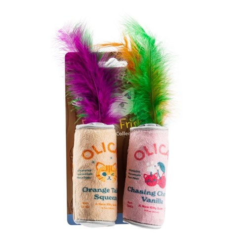Haute Diggity Dog Olicat Cherry & Orange Organic Catnip Toy