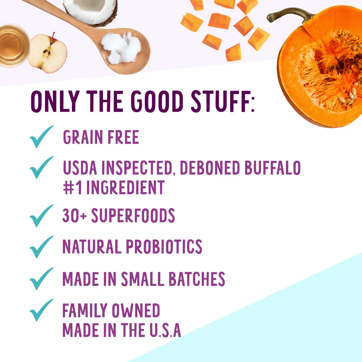 Health Extension Crunchy Heart Shaped Buffalo Dog Treats (12oz)