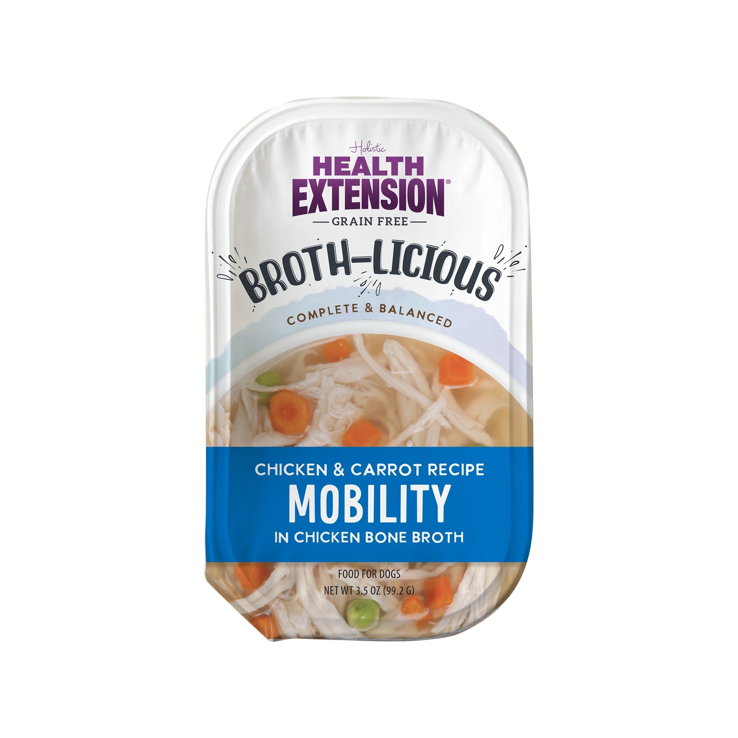Health Extension Broth-Licious Mobility Chicken & Carrot Bone Broth Topper (3.5oz)