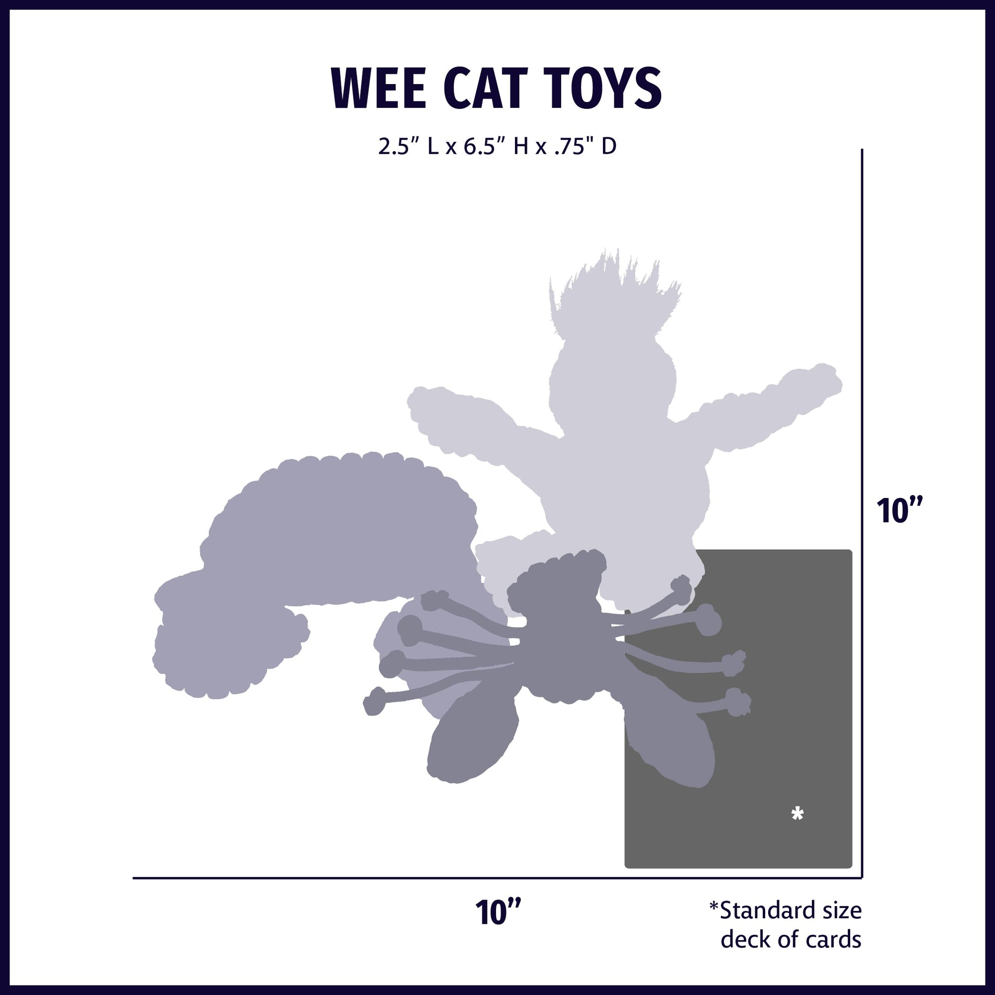 HuggleKats Woodland Bucket of Cat Toys, 12 Pack