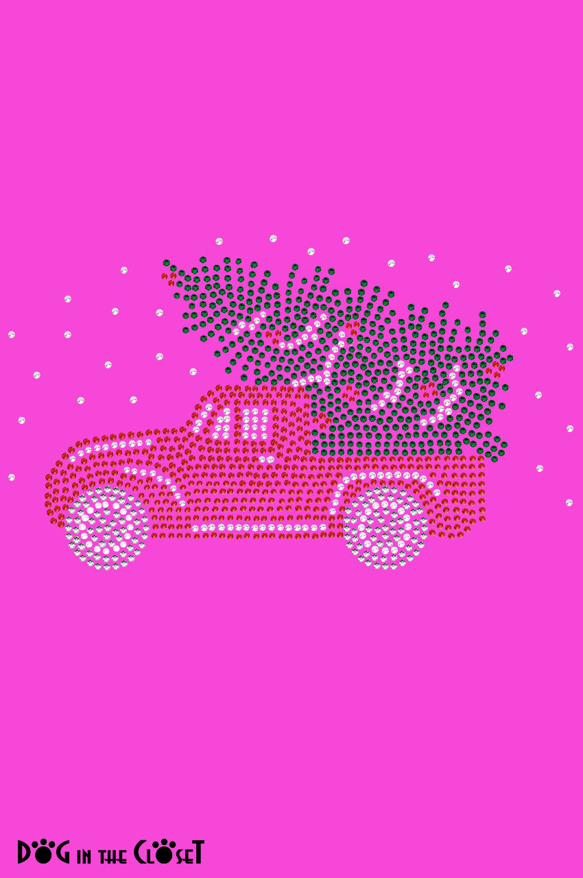 Christmas Truck (Small) - Womens Tee