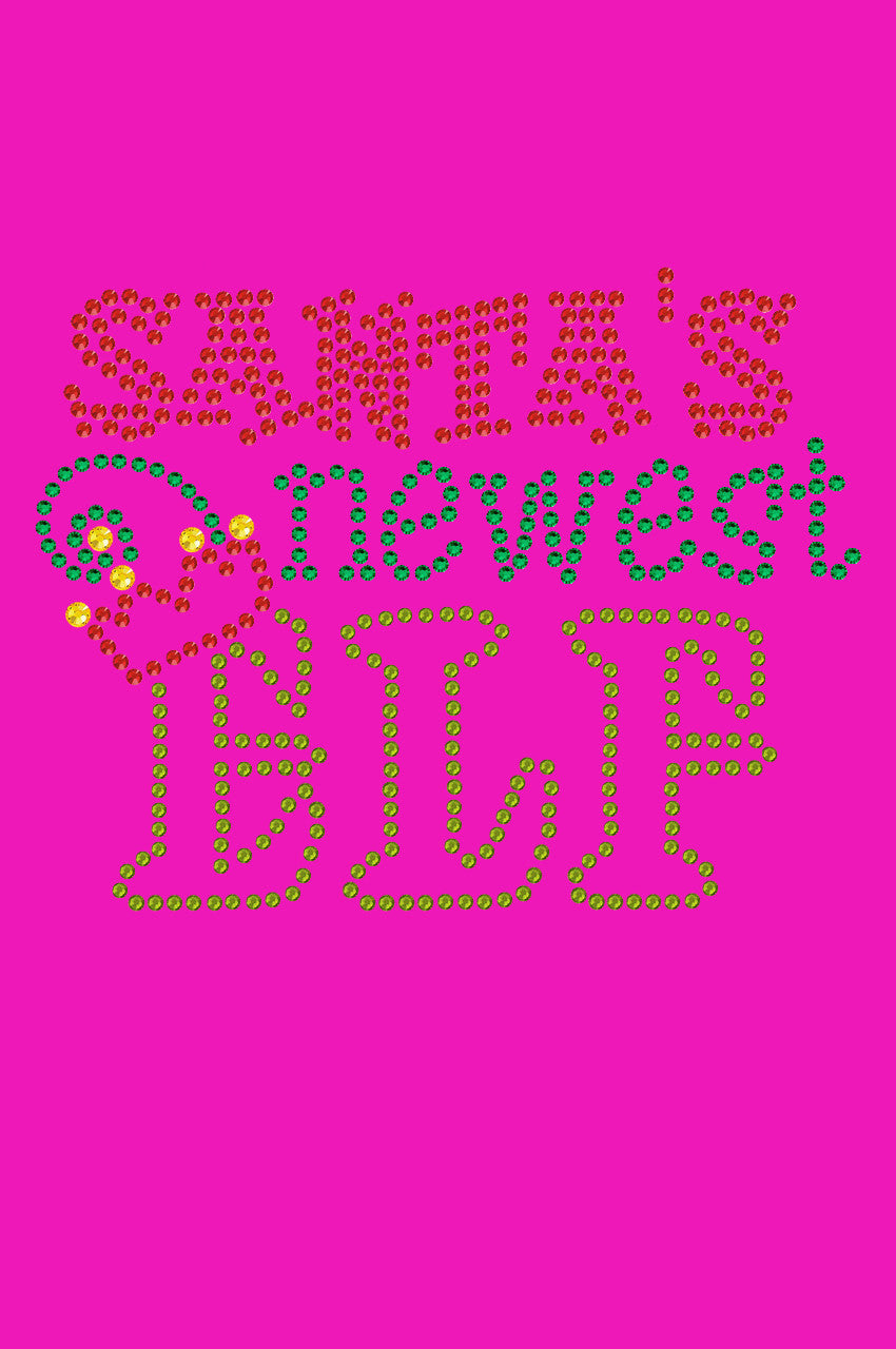 Santas Newest Elf - Womens T-shirt