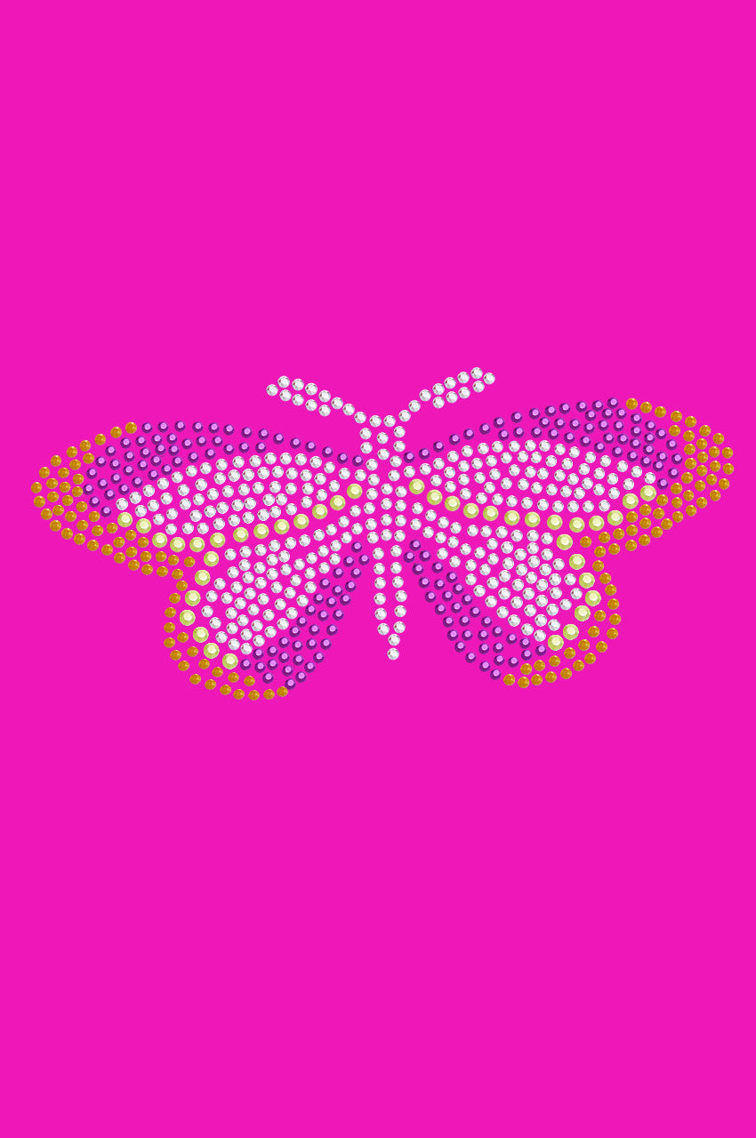 Magenta Butterfly - Women's T-shirt