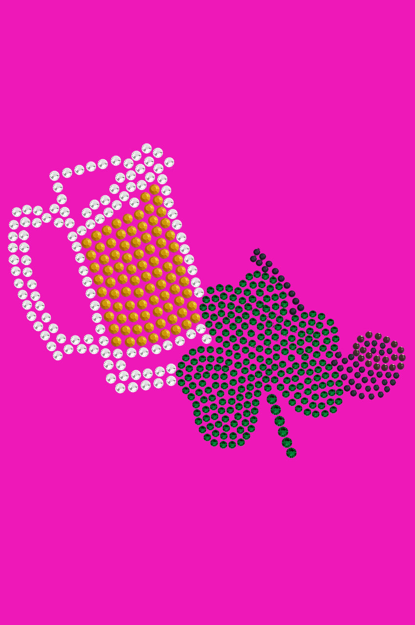 Beer Mug, Clover, & Pipe - Women's T-shirt