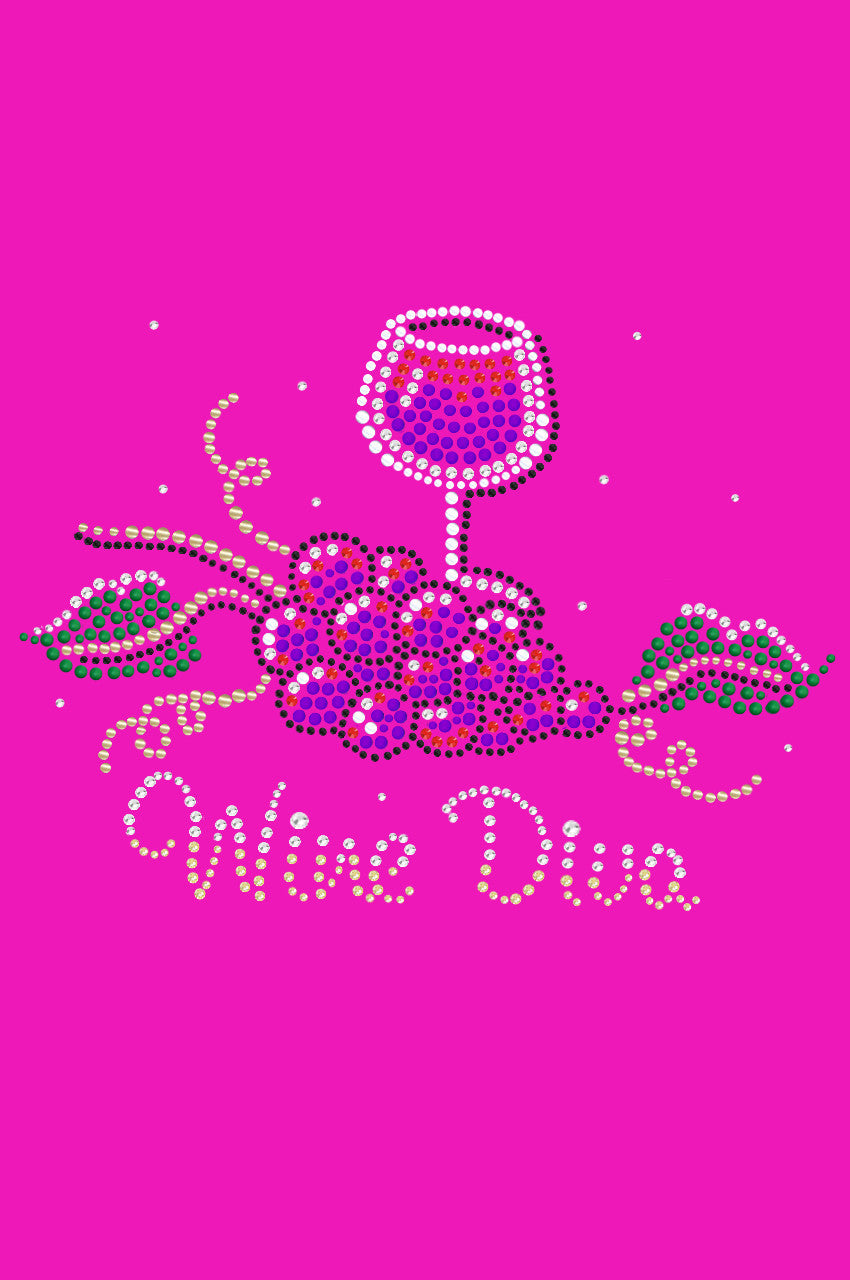 Wine Diva 2 - Womens T-shirt