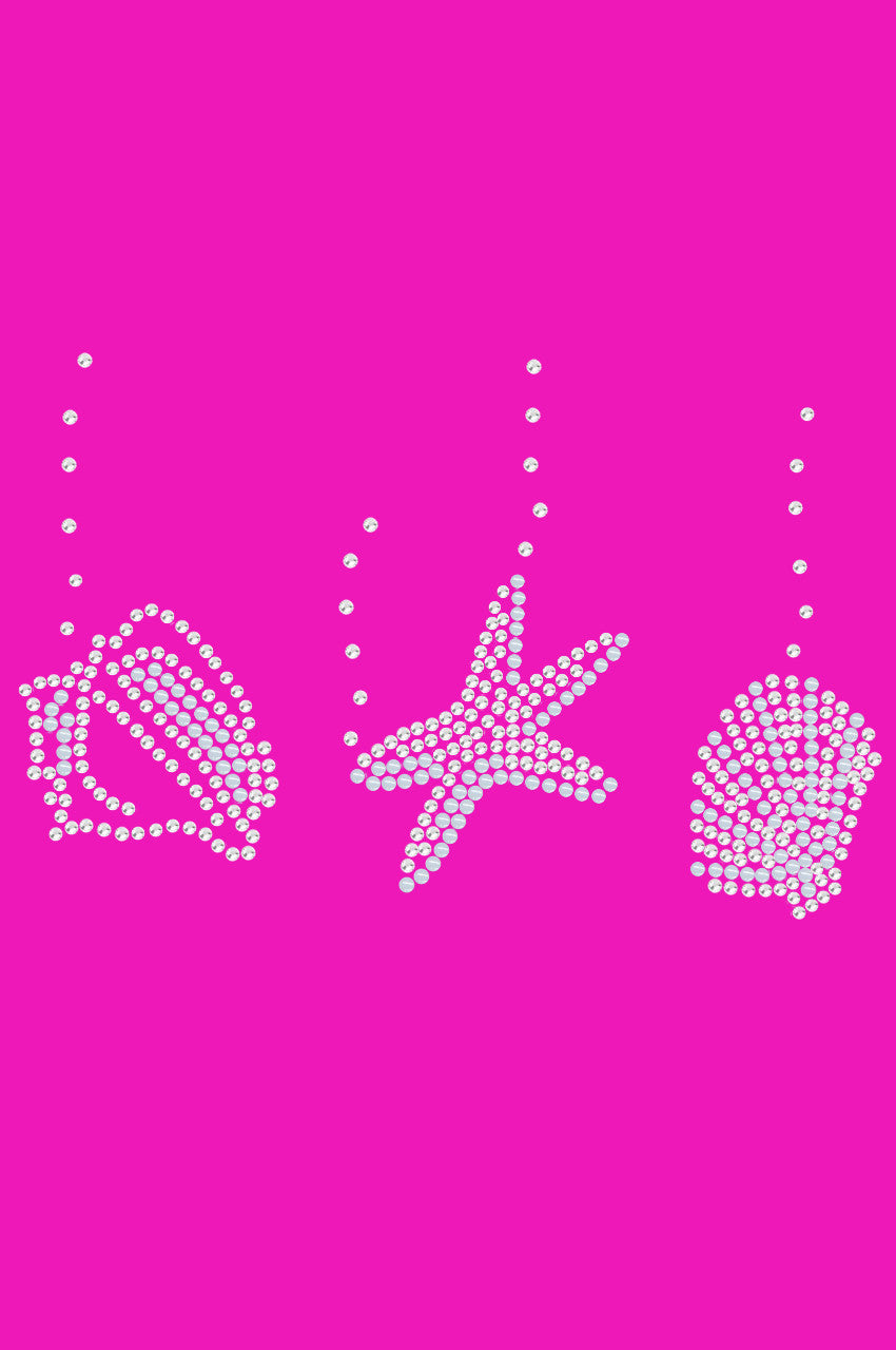 Sea Shells (White Pearl) - Women's T-shirt