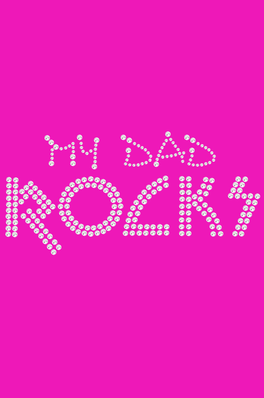 My Dad Rocks - Womens T-shirt