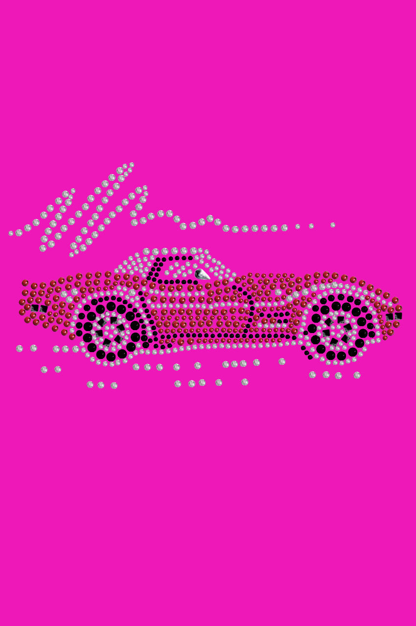 Red Corvette - Womens T-shirt
