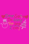 Dear Santa Im Doing the Best I Can - Womens T-shirt