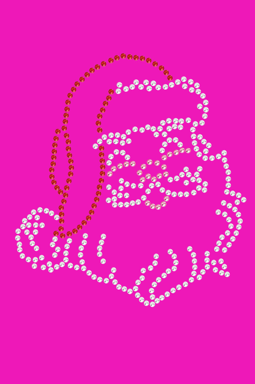 Santa Face Small - Bandana